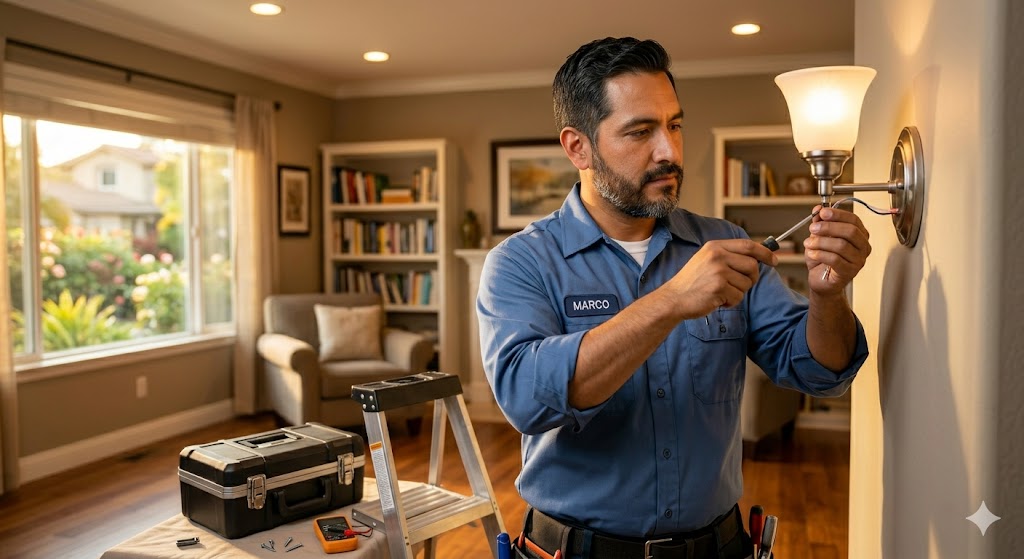 Richie's handyman doing home repairs